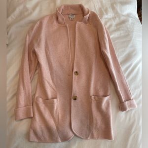 J. Crew Sweater-Blazer Pink G9309 SZ XS